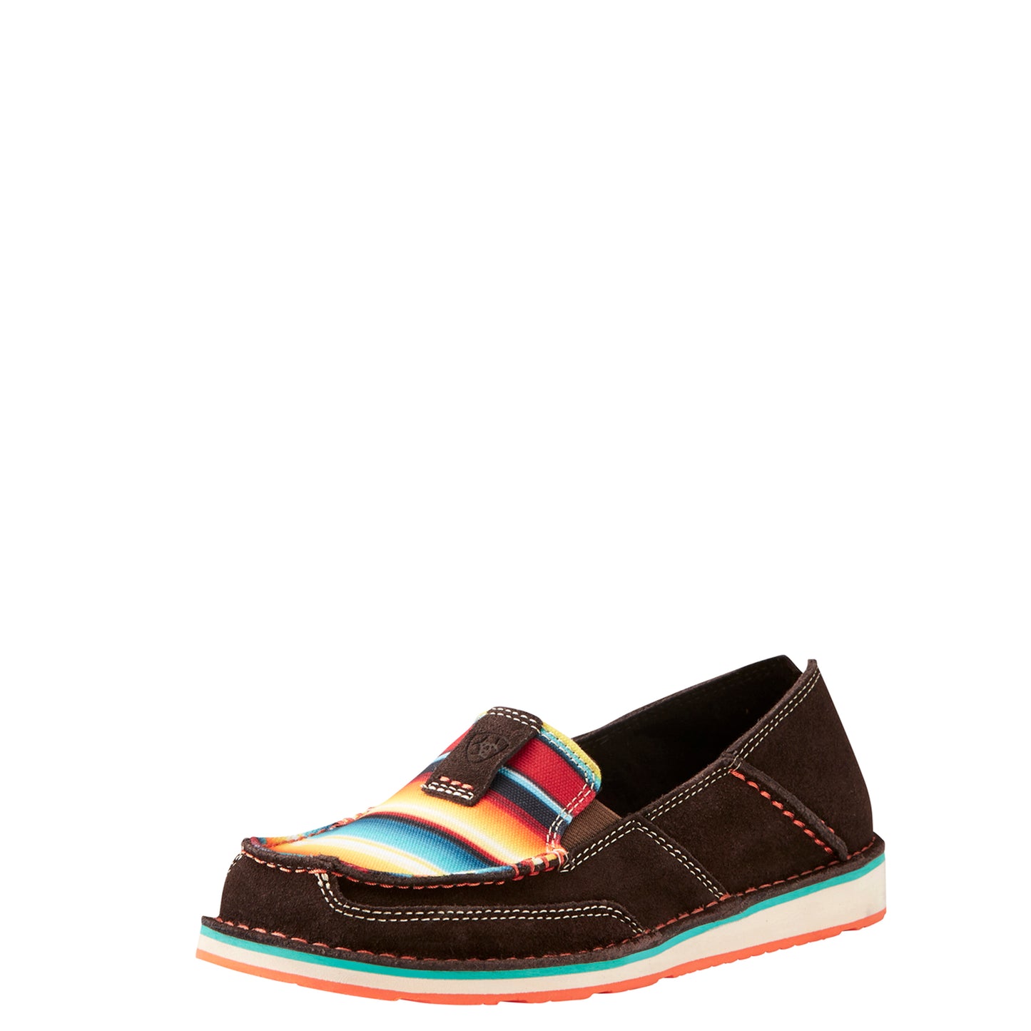 Ariat Women's Cruiser Chocolate Fudge & Red Serape Print