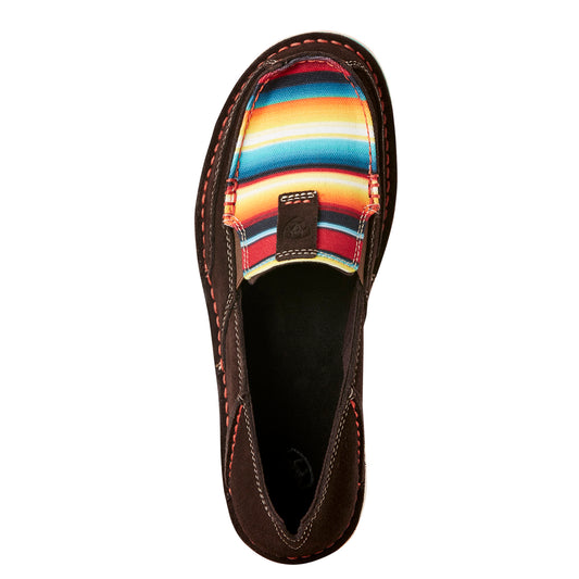 Ariat Women's Cruiser Chocolate Fudge & Red Serape Print