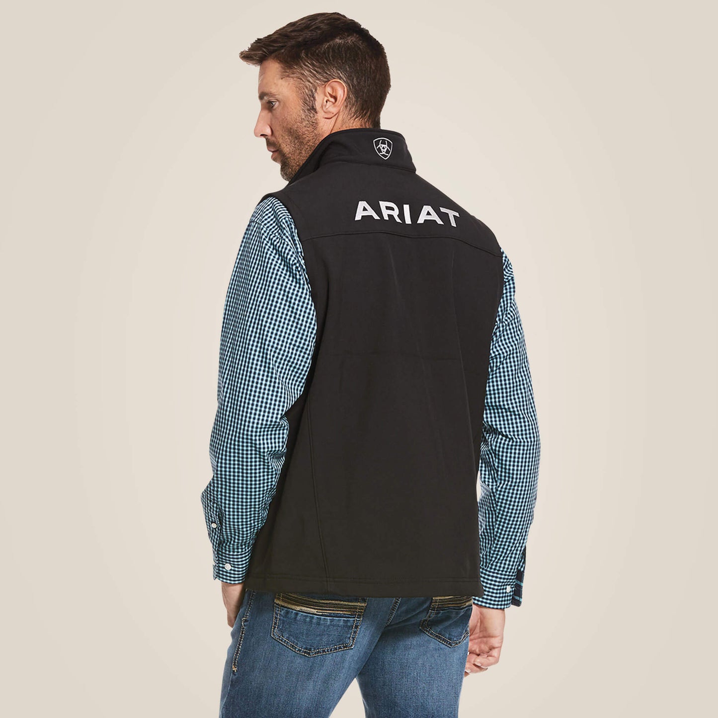 Ariat Men's Softshell Vest - Black