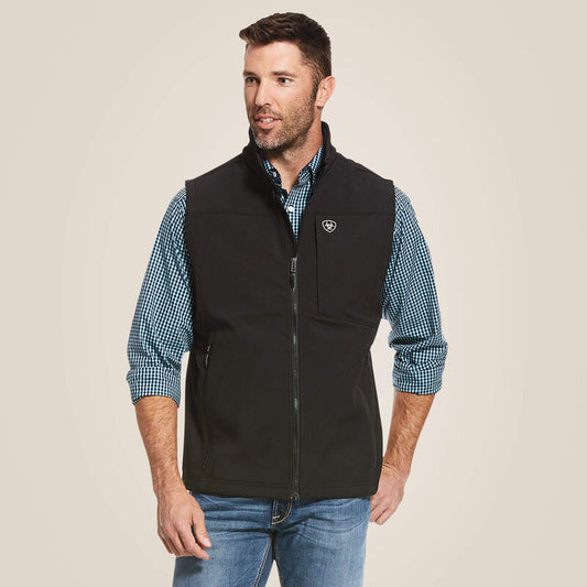 Ariat Men's Softshell Vest - Black