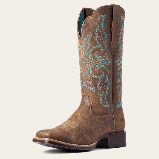 Ariat Women's Primera StretchFit Western Boot "Vintage Bomber"