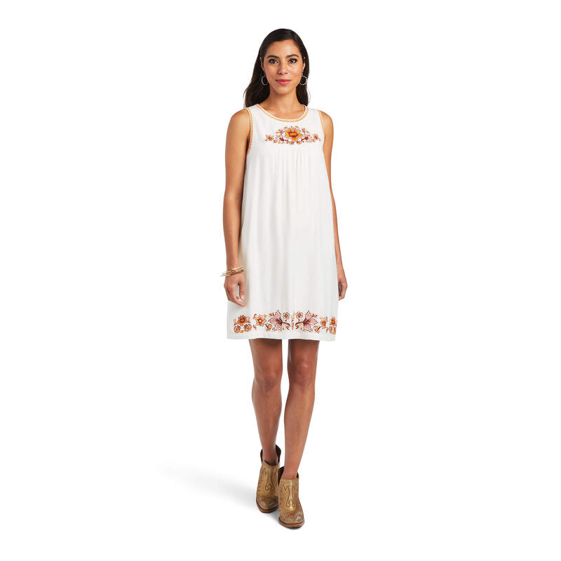 Ariat Women's Dress - Blanc de Blanc "Valley"