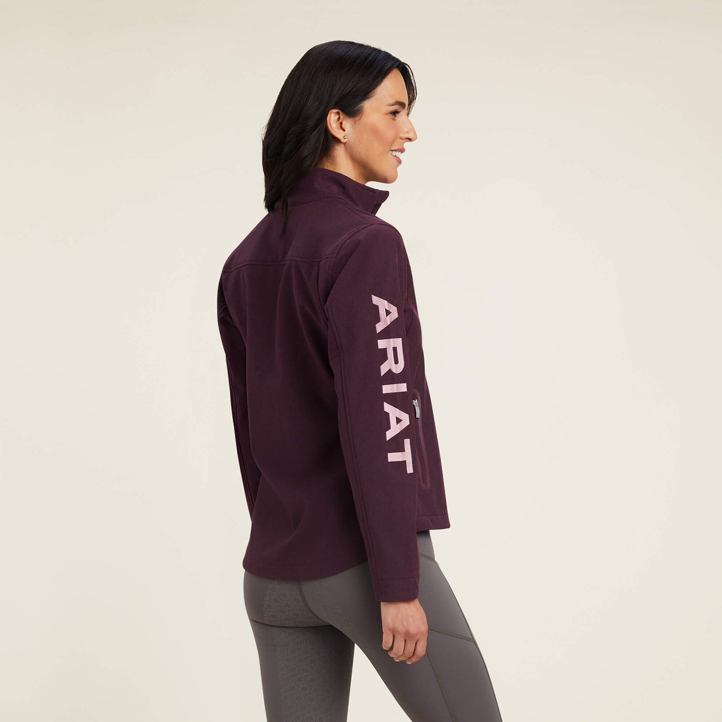 Ariat Women's New Team Soft Shell Jacket "Mulberry Heather"