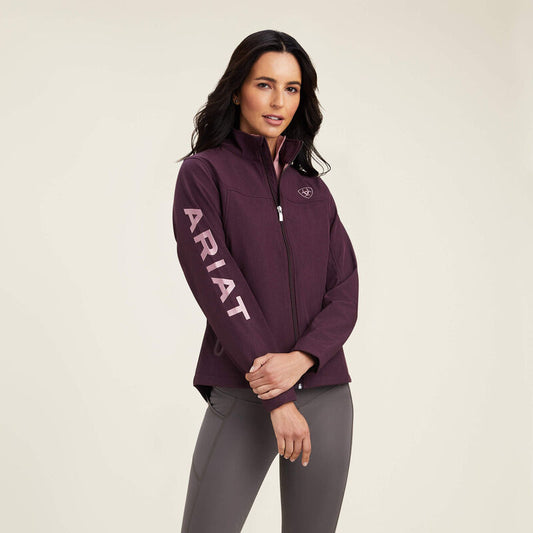 Ariat Women's New Team Soft Shell Jacket "Mulberry Heather"