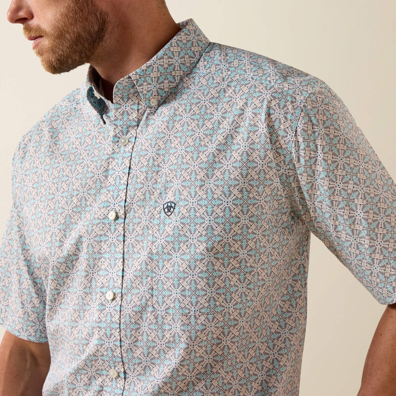 Ariat Men's Short Sleeve Pier Classic Fit Shirt