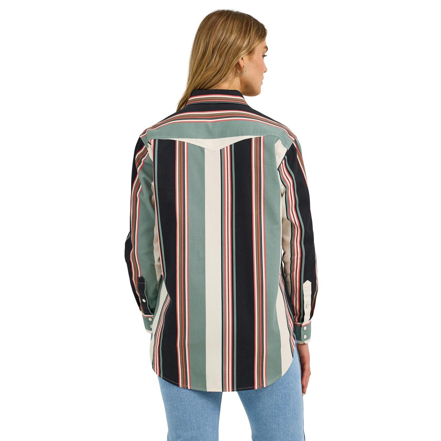Wrangler Women's Punchy Brushpopper - Multi Stripes