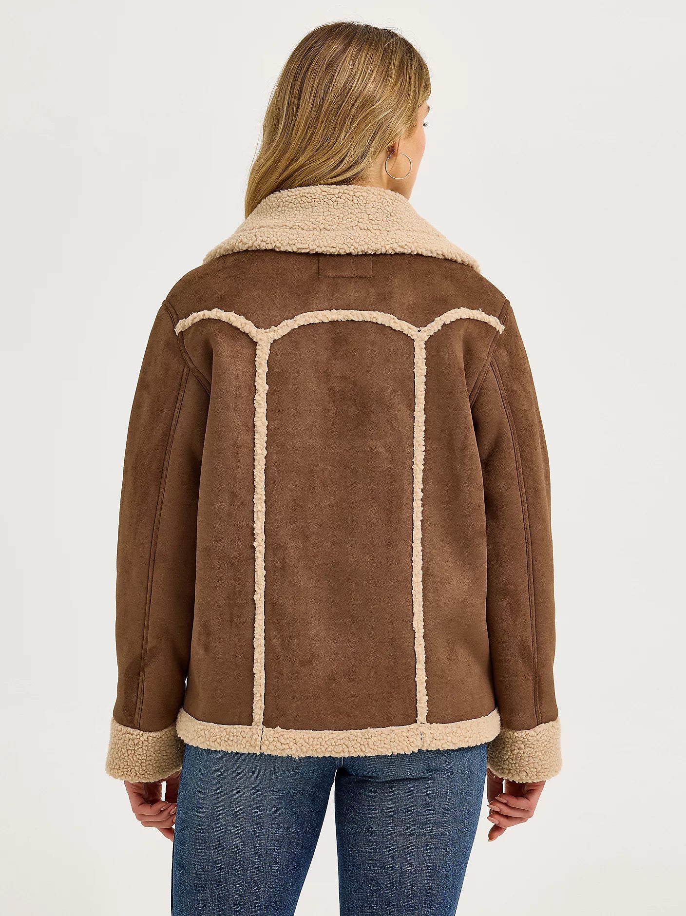 Wrangler Retro Women's Faux Shearling Barn Coat