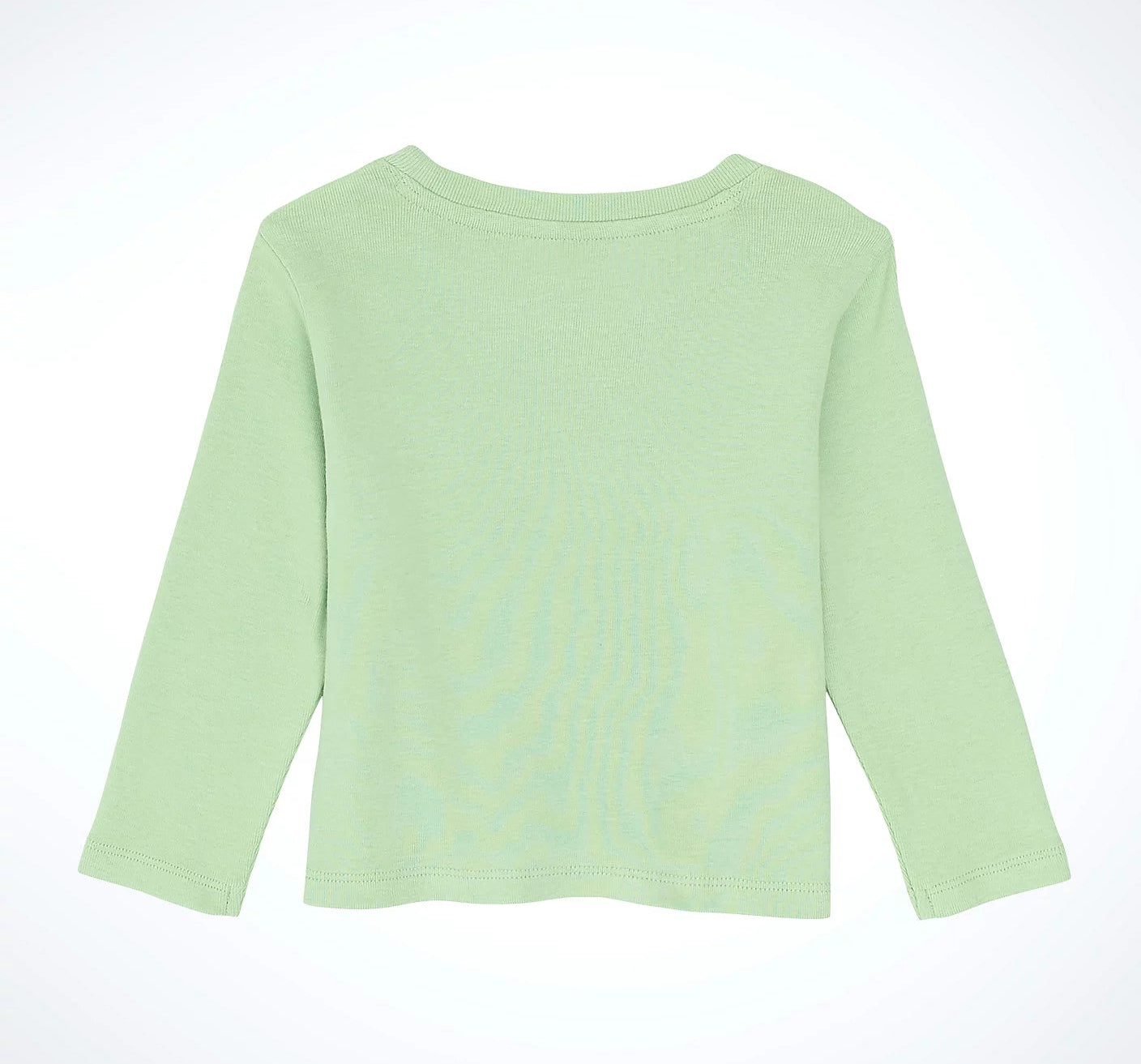 Wrangler Girl's Long Sleeve Western Graphic Tee - Mint Green with Horses