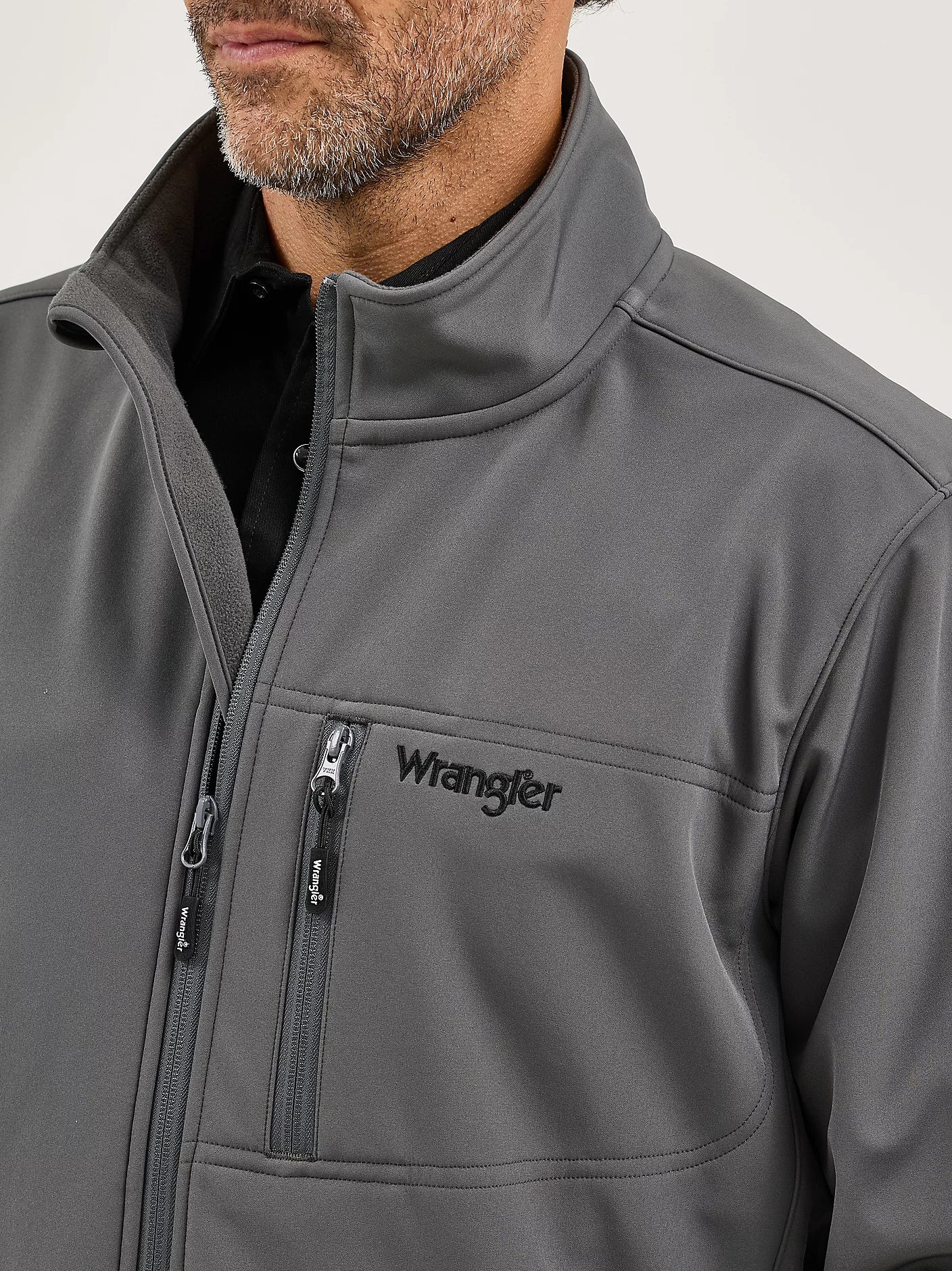 Wrangler Men's Trail Jacket Dark Shadow Gray