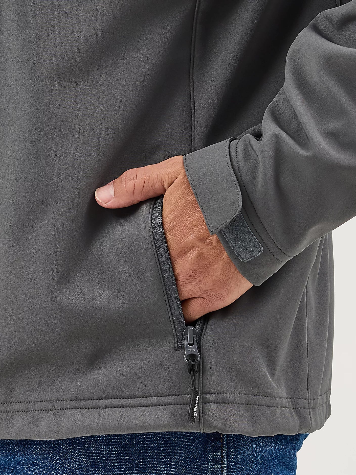 Wrangler Men's Trail Jacket Dark Shadow Gray