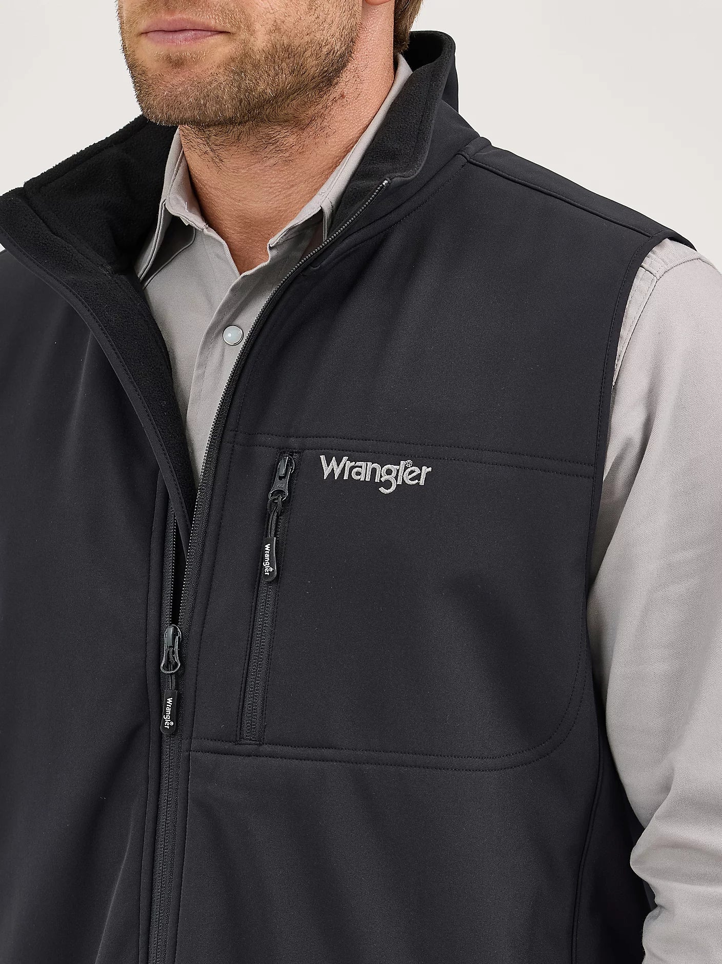 Wrangler Men's Black Trail Vest
