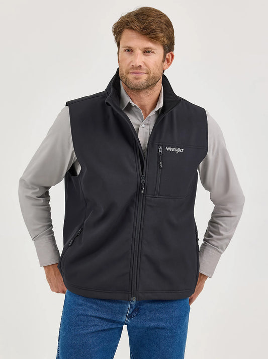 Wrangler Men's Black Trail Vest