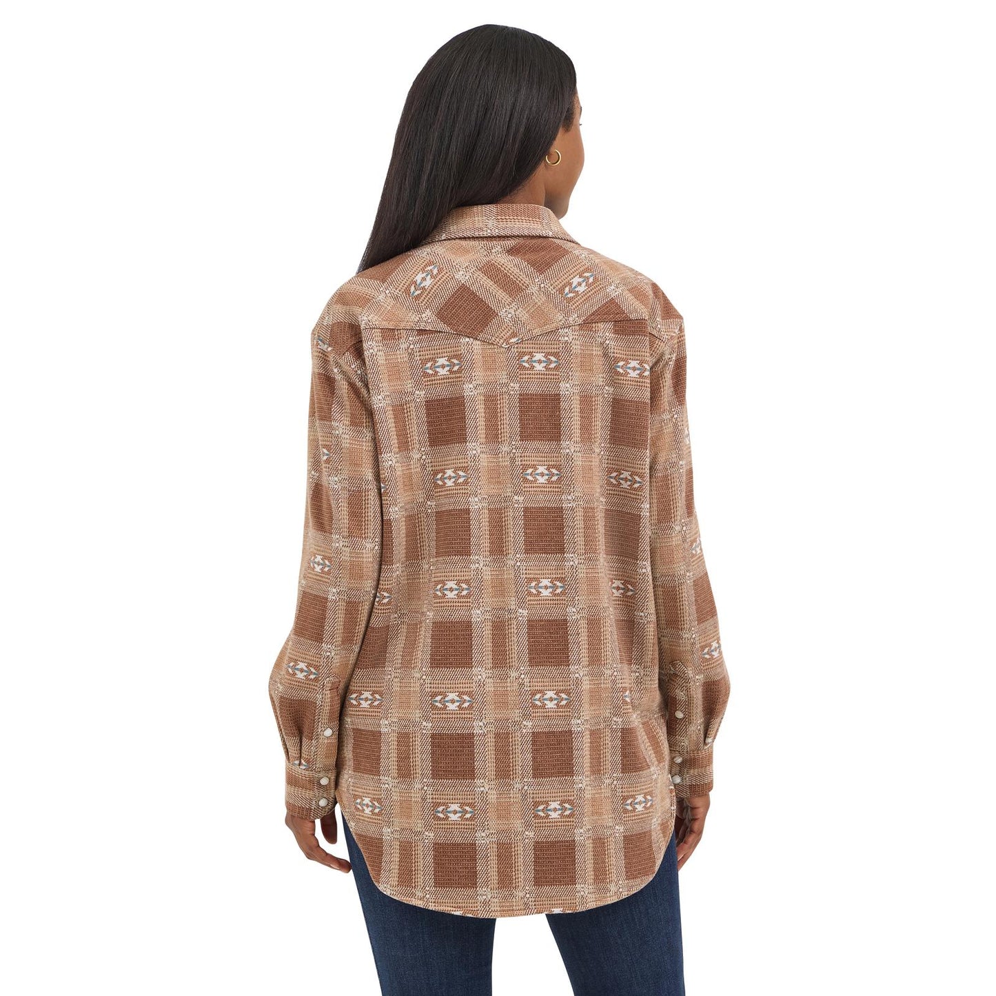 Wrangler Women's Boyfriend Shirt Jacket
