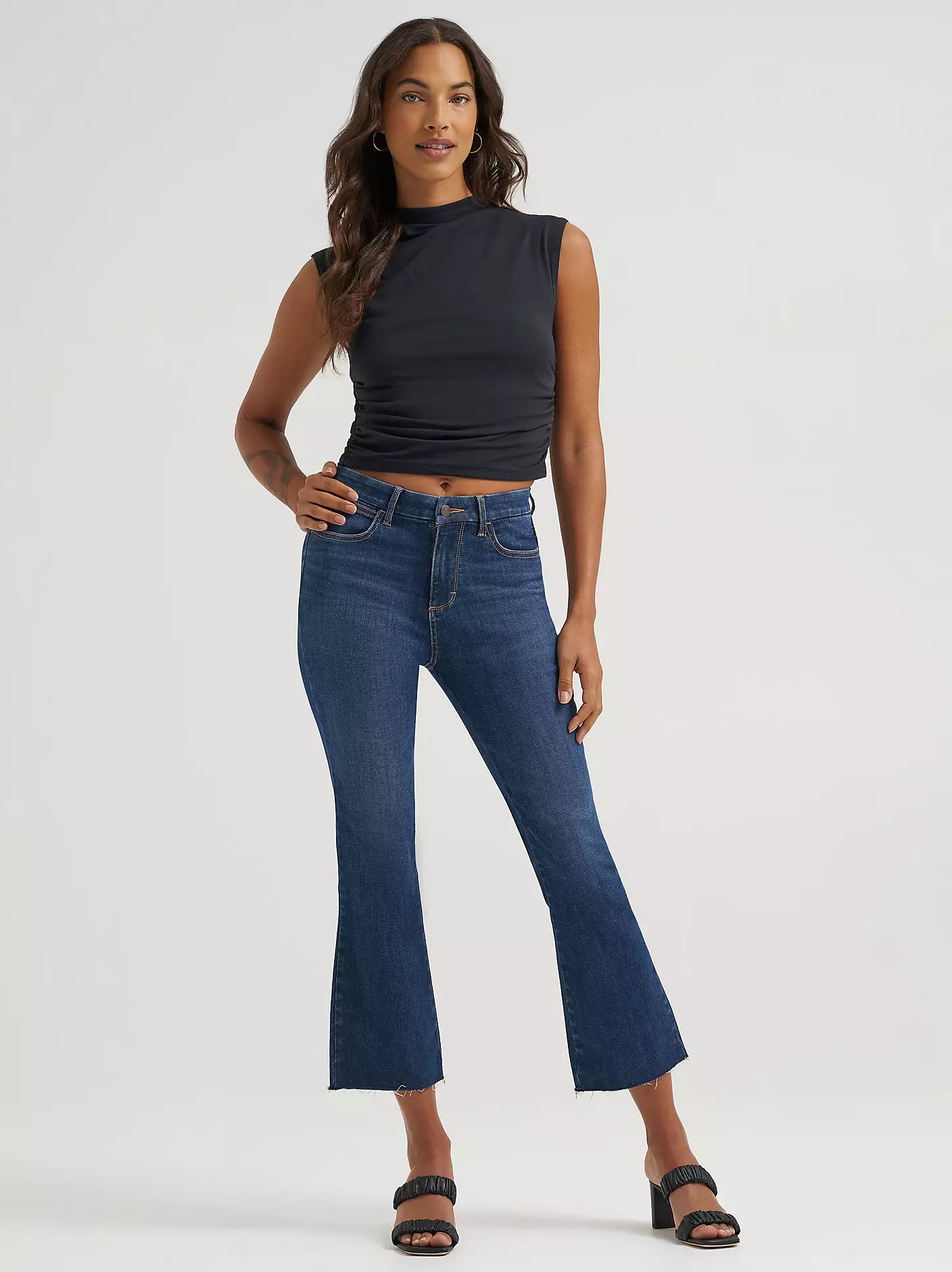 Wrangler Women's Bespoke Kick Flare Jean