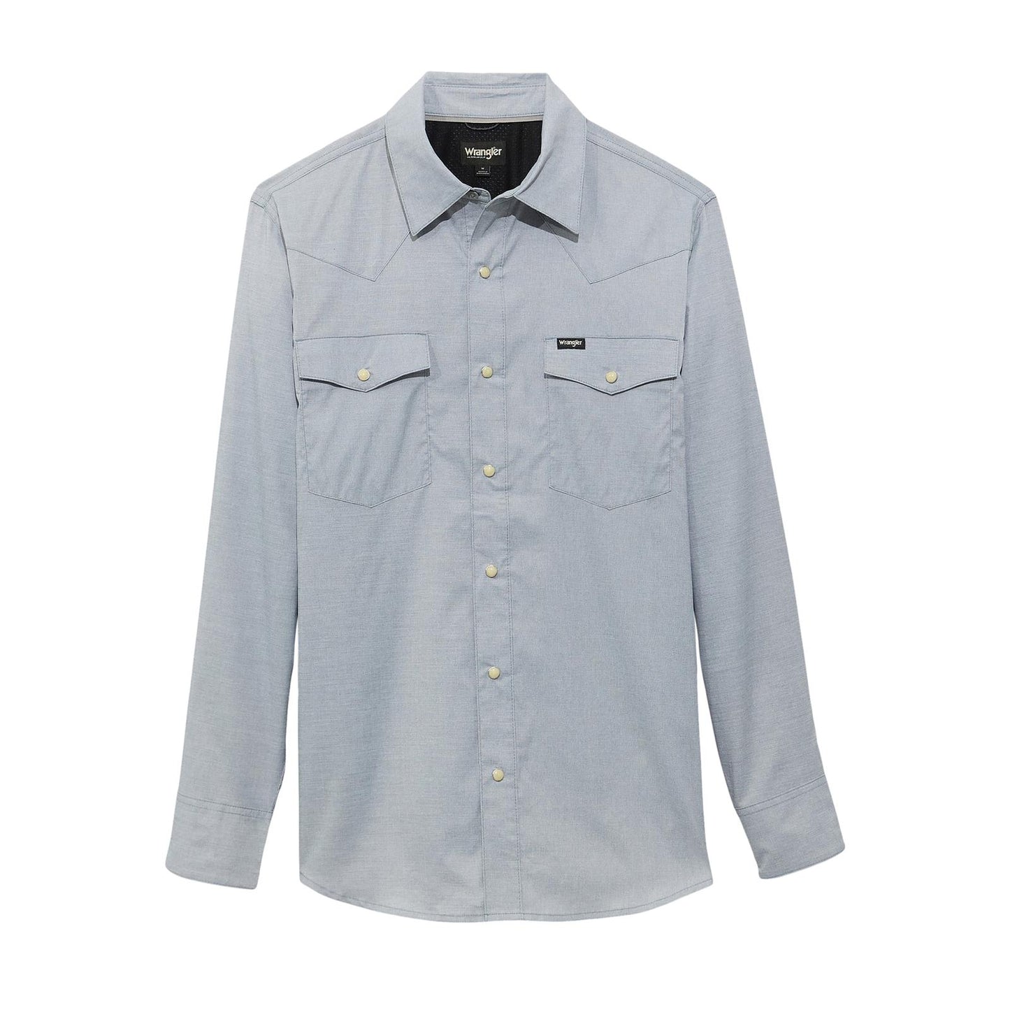 Wrangler Men's All Terrain Gear Drover Utility Long Sleeve Shirt - Bering Sea