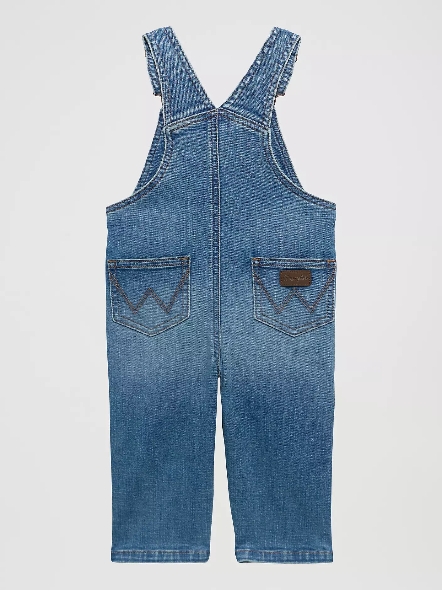 Wrangler Little Girl's Denim Overalls