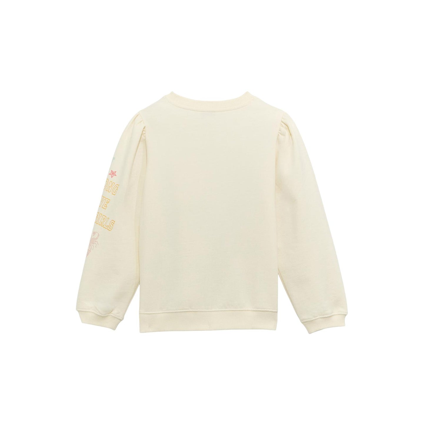 Wrangler Girl's Western Cream Sweatshirt with Western Graphics