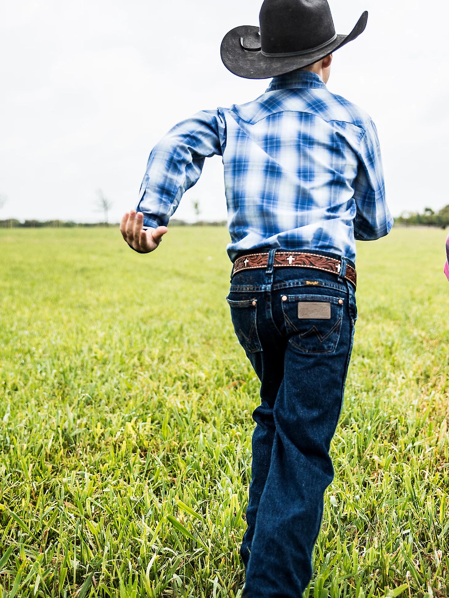 Wrangler Children's Jeans - Cowboy Cut Original Fit "Dark Indigo" Sizes up to 7