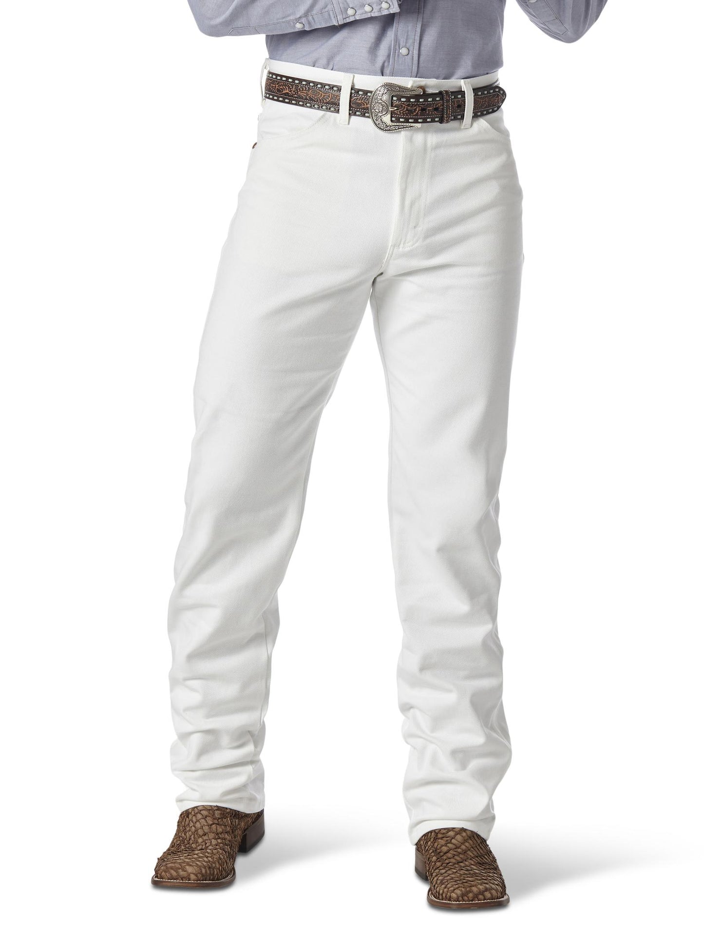 Wrangler White Jeans Original Fit