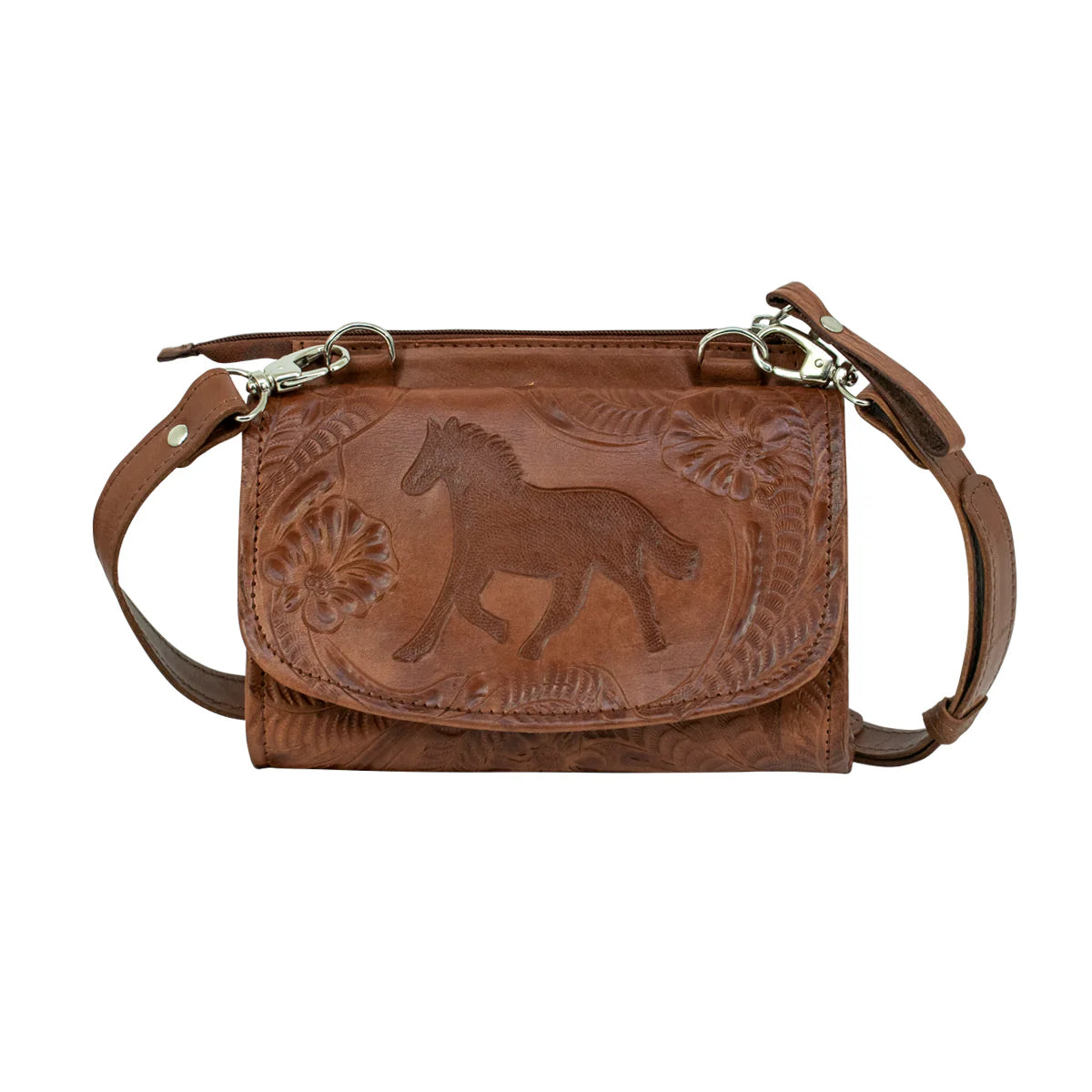 American West Hitchin' Post Texas Two-Step Crossbody