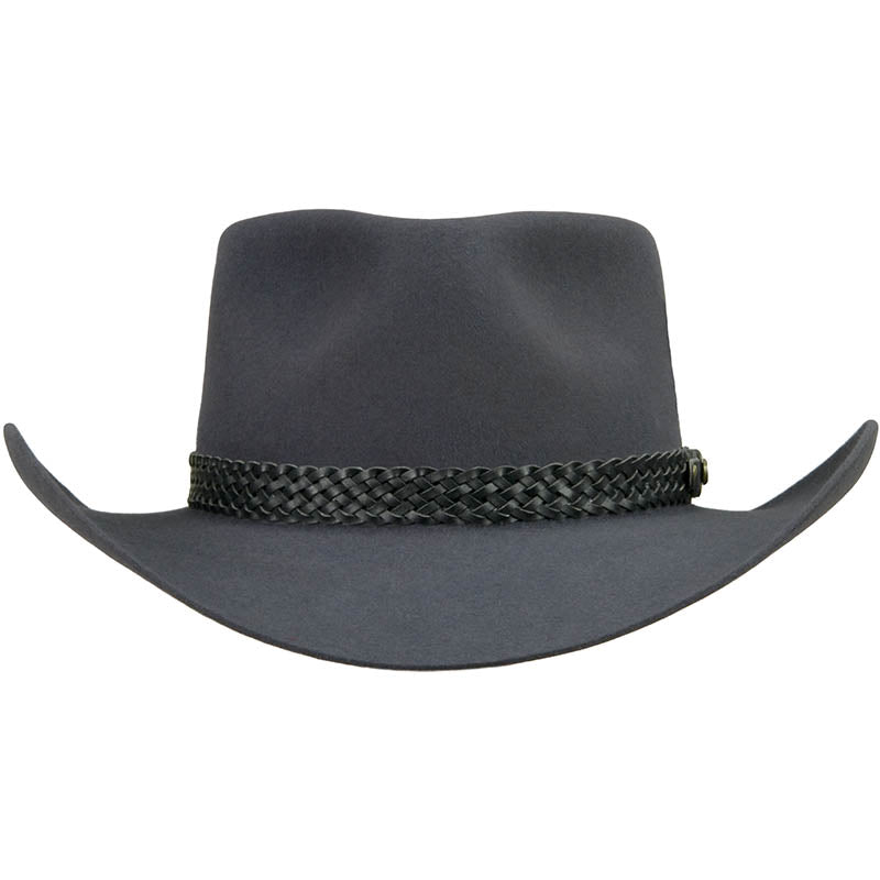 Akubra Felt Hat Snowy River Glen Grey