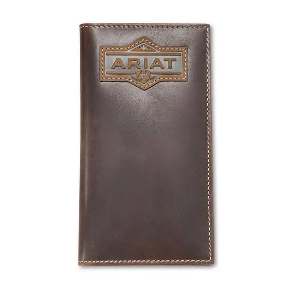 Ariat Men’s Rodeo Wallet – Embossed Patch Wallet