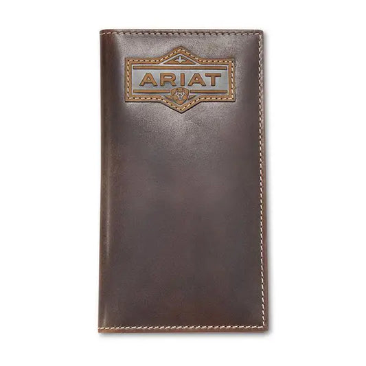 Ariat Men’s Rodeo Wallet – Embossed Patch Wallet