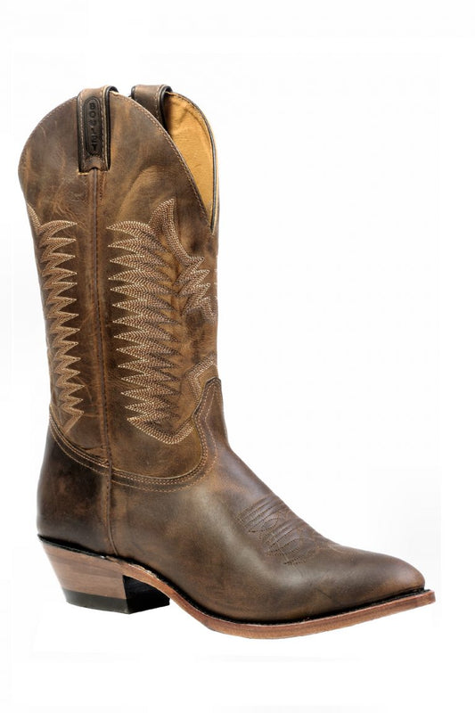 Boulet Men's Boots - Brown Medium Cowboy Toe