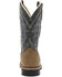 Smoky Mountain Women's Boots - Odessa Square Toe Brown Distress Vintage Charcoal