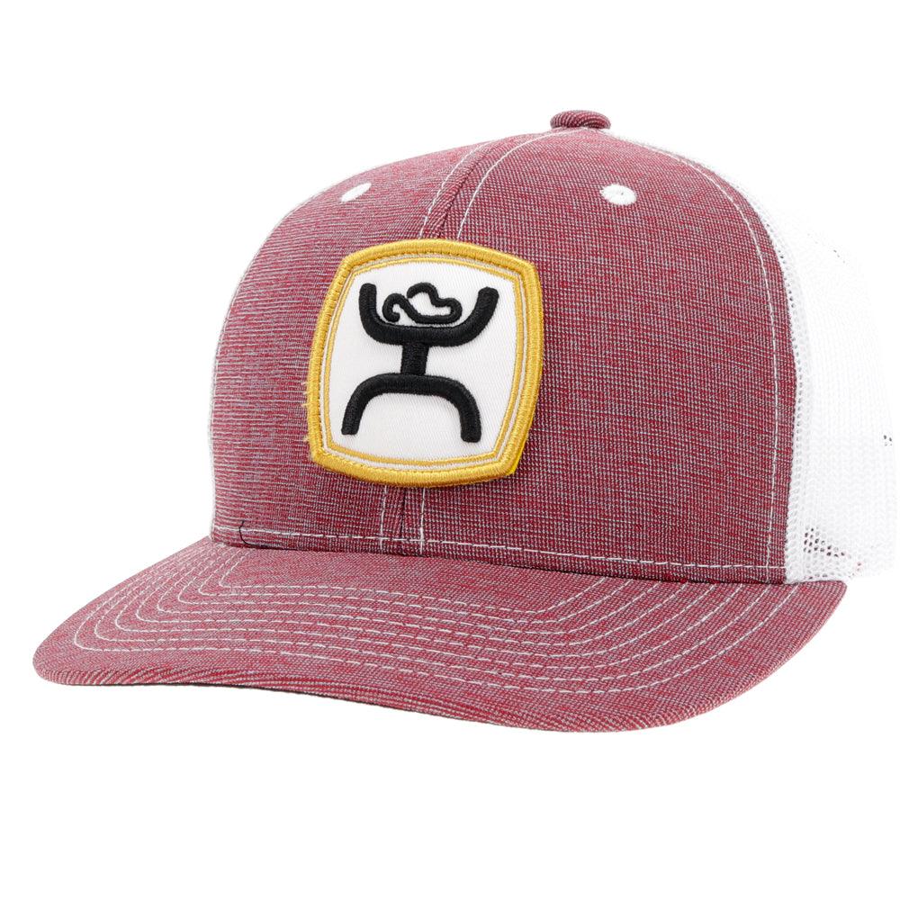 Hooey Ball Cap - Zenith "Burgundy/White"