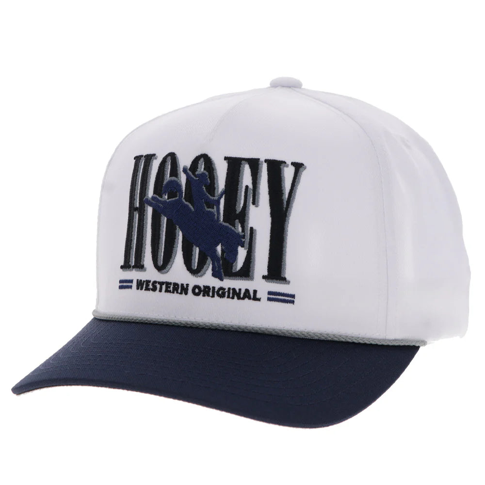 Hooey Ball Cap "Wild Ride" White with Hooey Embroidered Logo