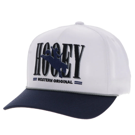 Hooey Ball Cap "Wild Ride" White with Hooey Embroidered Logo