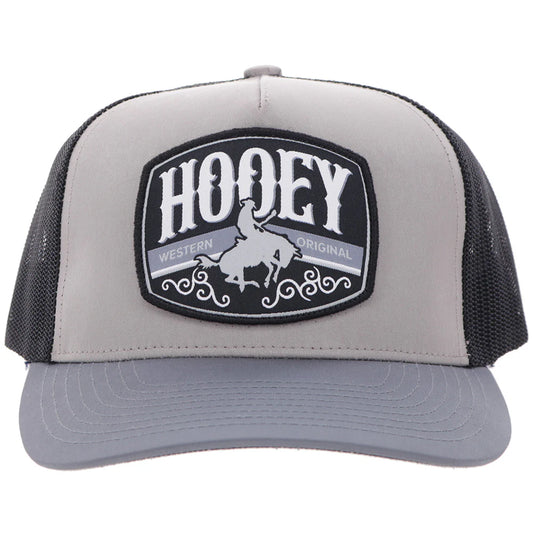 Hooey Ball Cap "Salado" Hat Grey and Black
