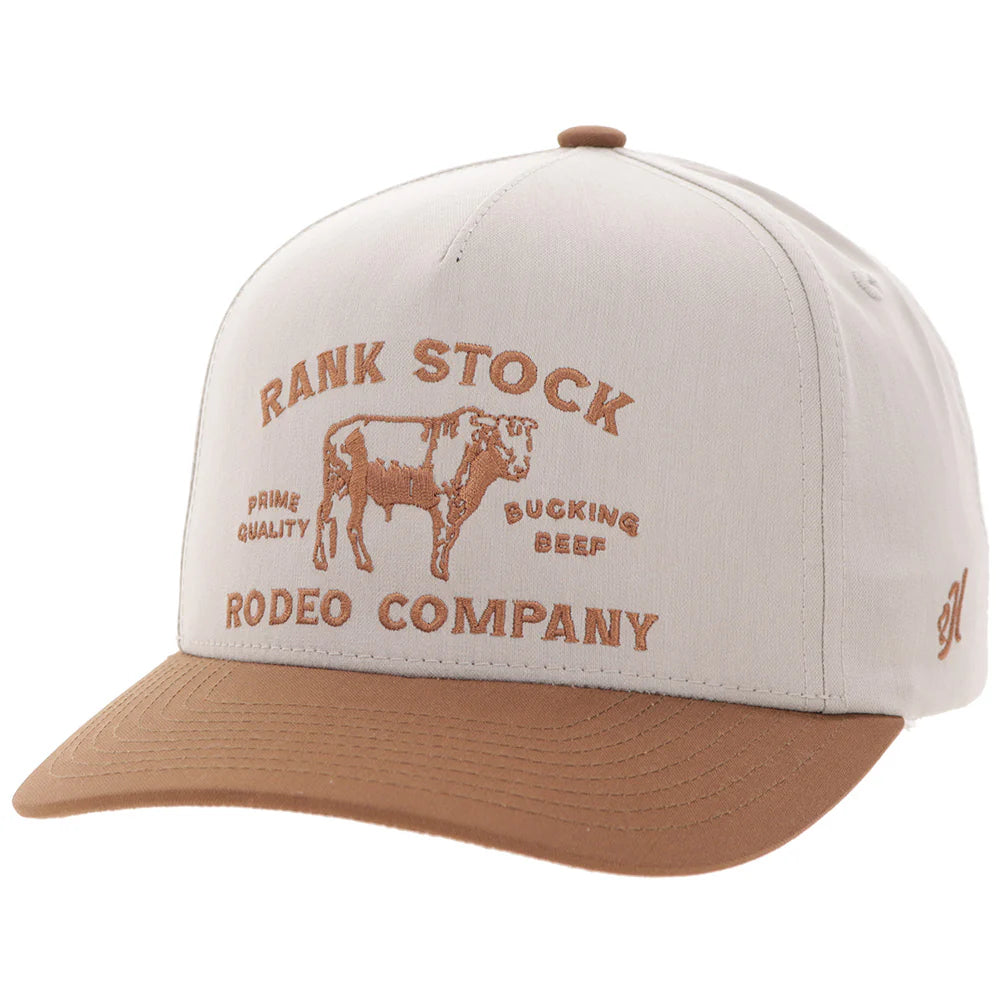 Hooey Ball Cap "Rank Stock Rodeo Company" with Embroidered Logo
