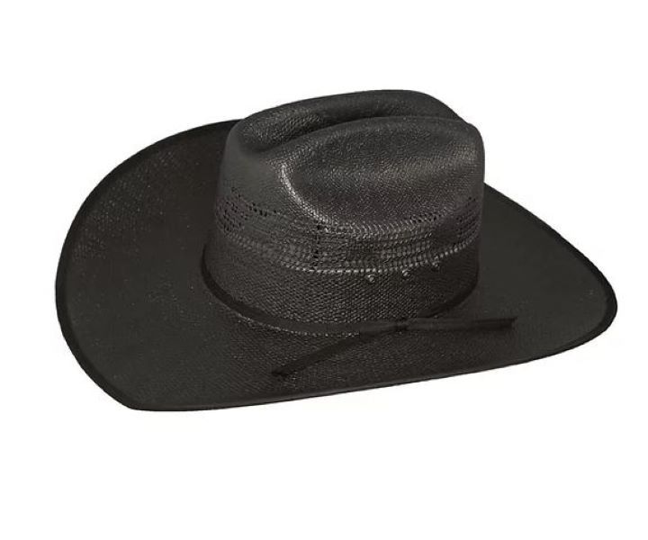 Lonestar Hats Black Menard Straw Hat