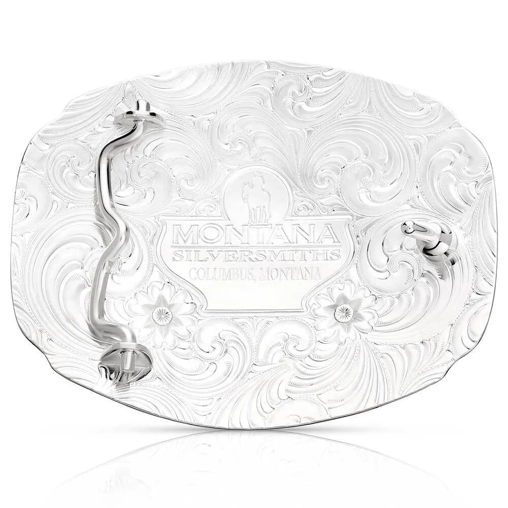 Montana Silversmiths Nature's Valor Buckle with Buck and Doe