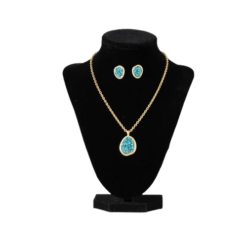 Blazin Roxx Turquoise Stone Jewelry Set