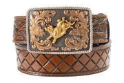3D Belt Co Boys Bull Rider Belt