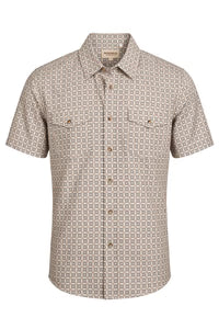 Rodeo Clothing Men's Short Sleeve Shirt - UPF 50+ Sun Protection Western Shirt