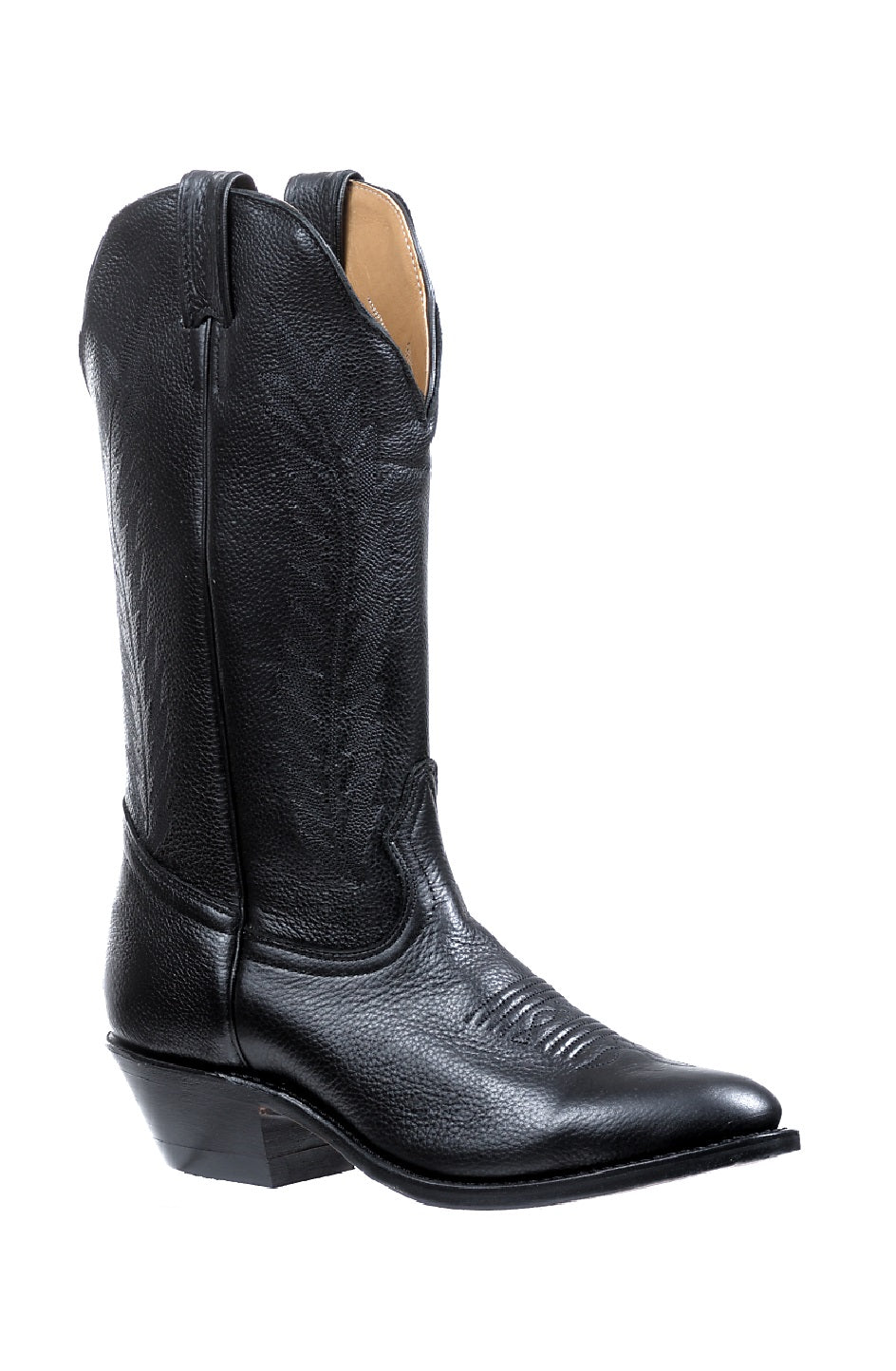 Boulet Ladies' Black Medium Cowboy Toe