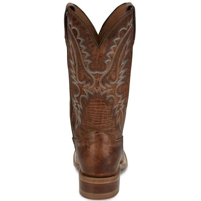 Justin Boots Bent Rail Peyton Amber Brown Cowhide Women's Boot