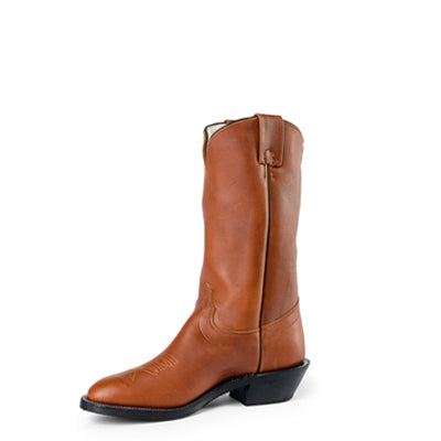 Olathe Men's Boots - Brown Mule Classic Cowboy