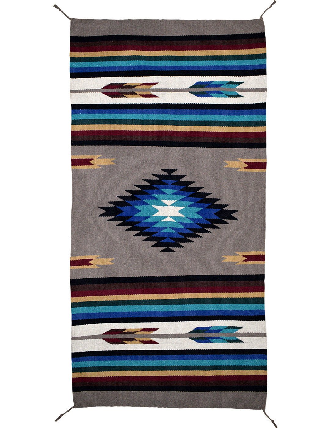 El Paso Saddleblanket Hacienda Rug 32"x 64"