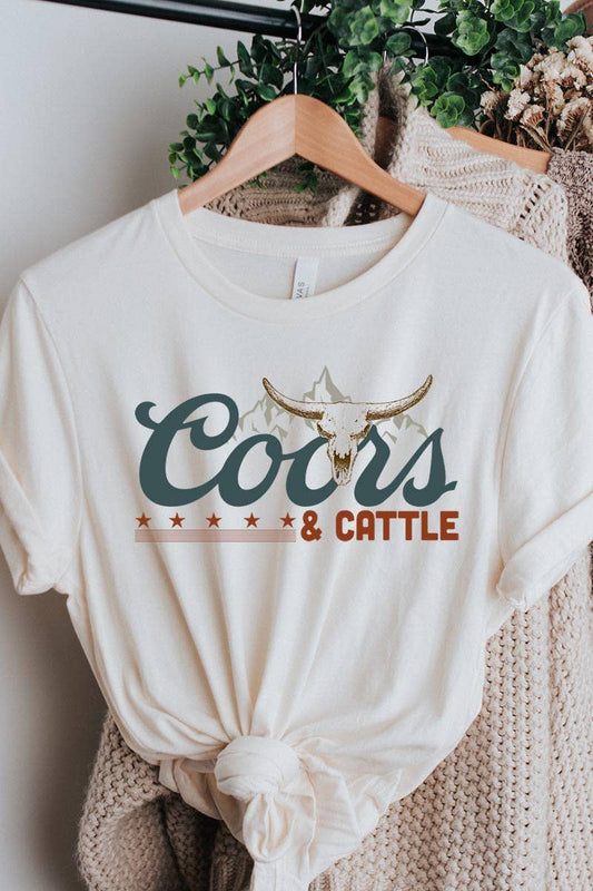 Colorbear Coors & Cattle Unisex Vintage White