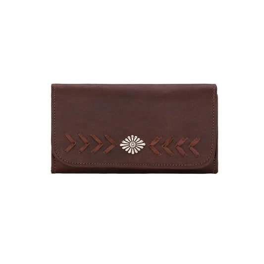 American West Mohave Canyon Ladies Tri-Fold Wallet