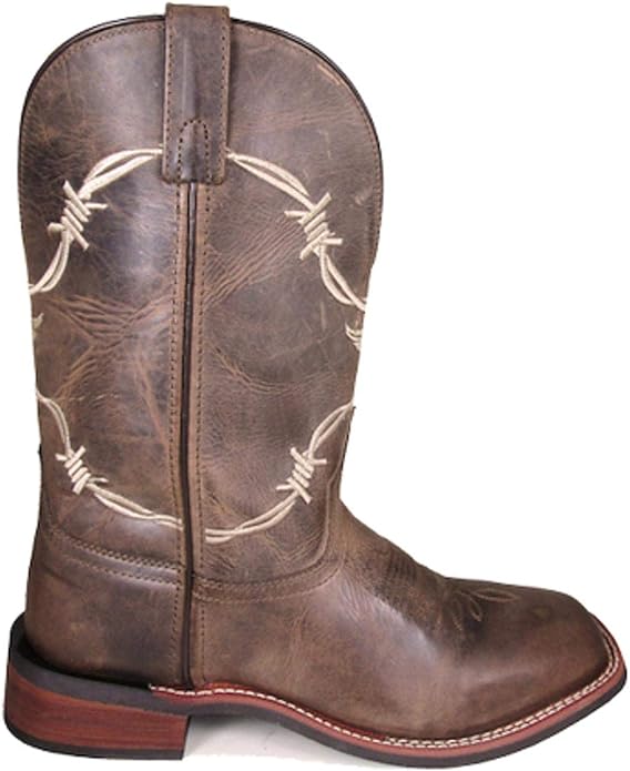 Smoky Mountain Men's Boots - Logan Brown Waxed Distress