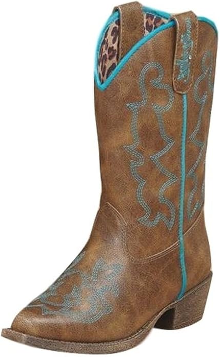 Blazin Roxx Children's Caroline Brown Snip Toe Boots