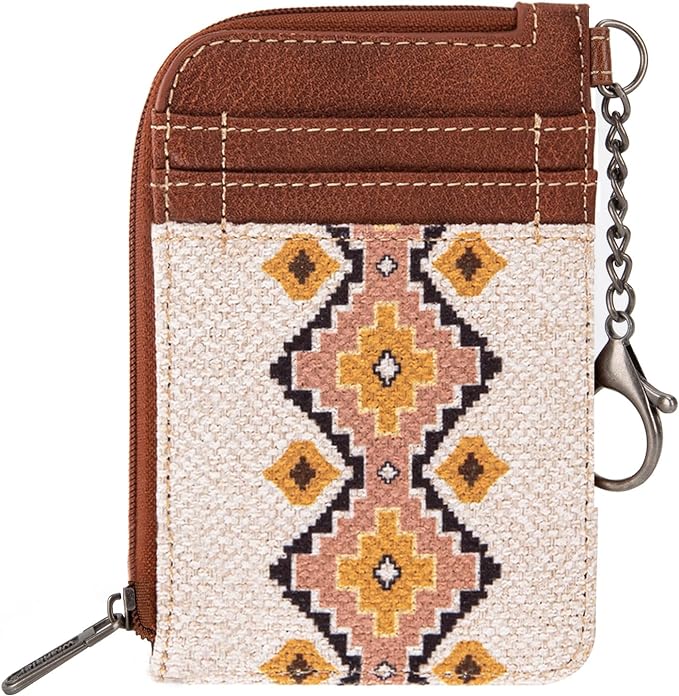 Wrangler Montana West Wallets for Women Boho Aztec Card Holder