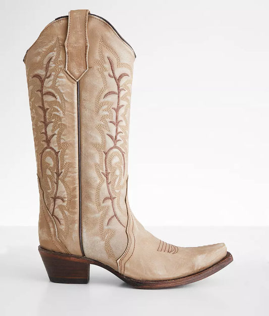 Corral Women's Boots Sand with Embroidery