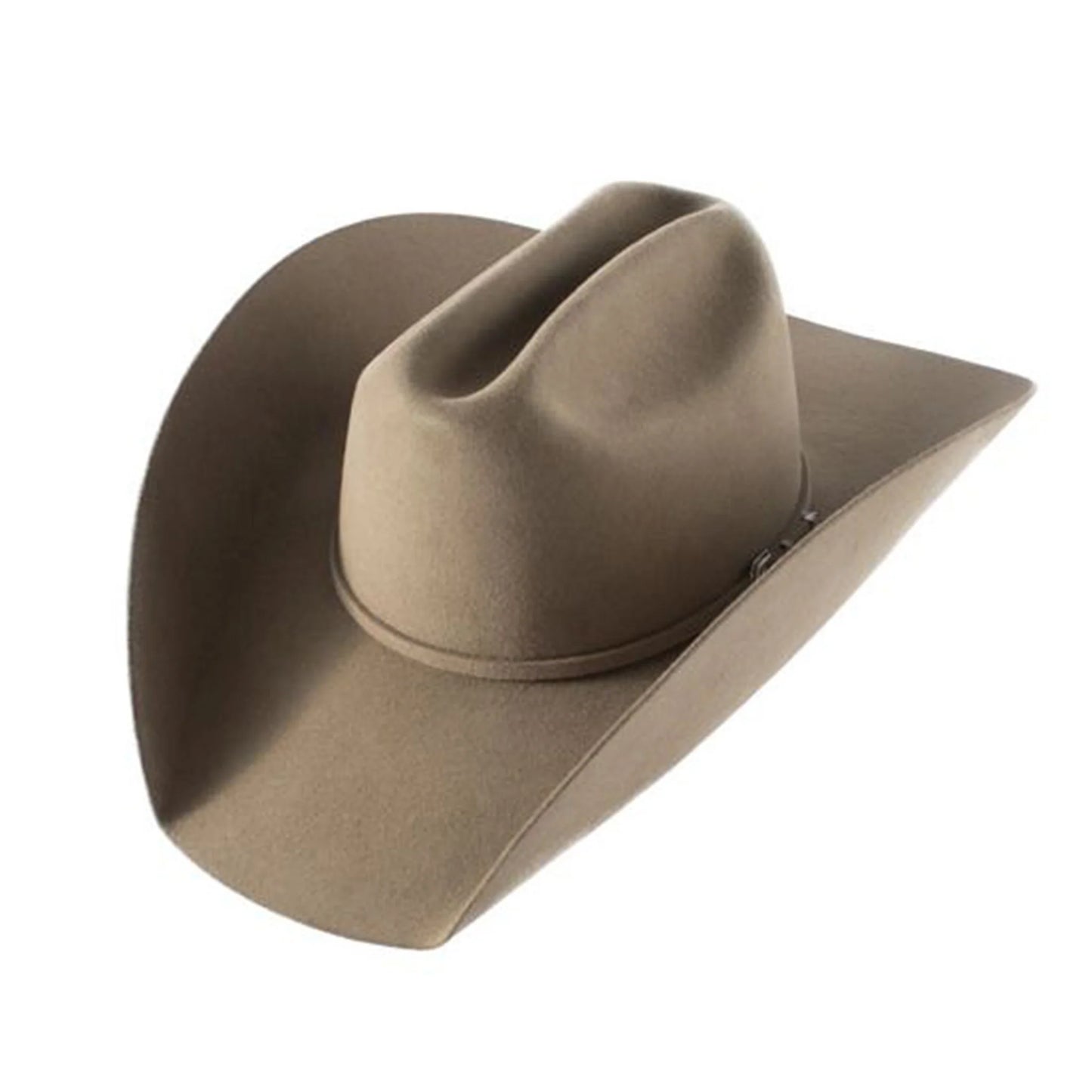 Rodeo King 5X Pecan 4 1/4" Brim Top Hand Felt Cowboy Hat